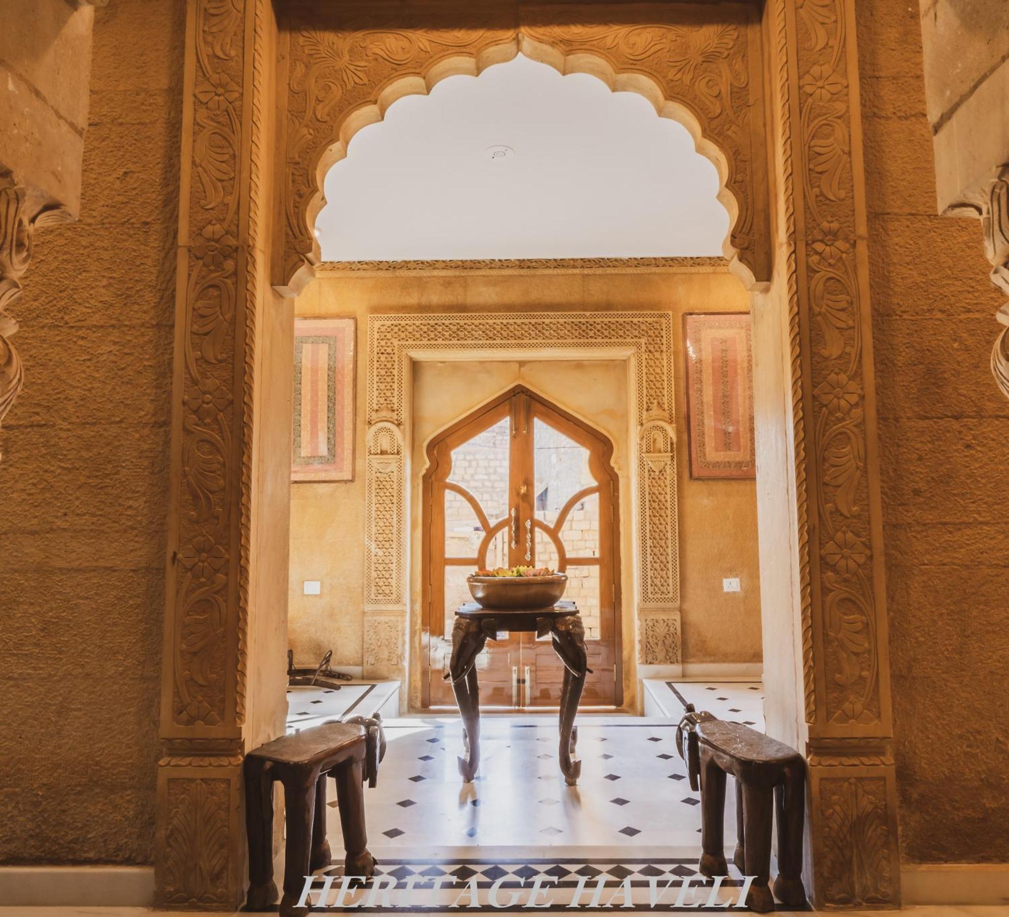 Hotel Heritage Haveli ไจซัลเมอร์ ภายนอก รูปภาพ